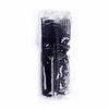 10-Piece Hair Styling and Cutting Comb Set: Includes Cross-border, Pointed Tail, Oil Head, and Steel Needle Combs.