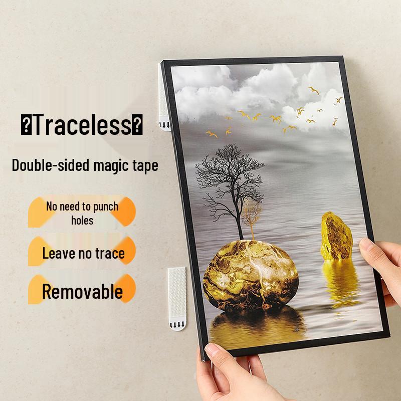 

Эксклюзив для новичков: Съемные наклейки для фоторамки, не оставляющие следов (8 пар), Не повреждает стены и не требует клея 8 Pairs Removable Adhesive Strips 1.9cm*6.9cm