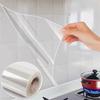 Transparent Wall Protector Anti-Fouling Removable Wall Film Practical Static Wall Sticker Kitchen