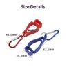 5Pcs Glove Clip Hanger Safety Glove Holder Aluminum Alloy Working Gloves Clip Keys Safety Clamp Gloves Guard Accessories