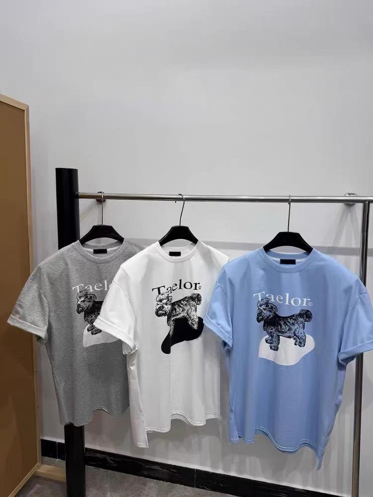 

Plus Size Cartoon Print Pure Cotton Summer T-Shirt for Women M