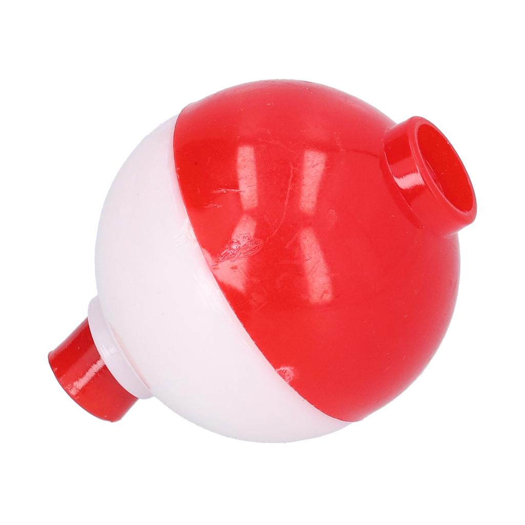 Fishing Ball Shaped Floats ABS Round Buoy Bobbers Fishing Bait Accessories Red White45mm1.8in