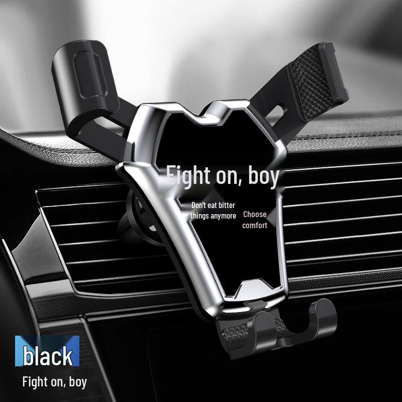 Car Air Vent Clip-on Metal Gravity Phone Holder