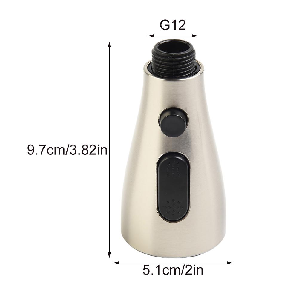 Aerator de robinet 3 funcții Cap de pulverizare Barbotor Robinet Cap de pulverizare G1/2 Chiuvetă cu economisire a apei Duză universală pentru robinet Accesorii pentru bucătărie