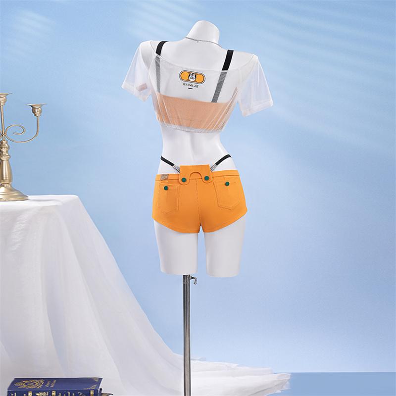 Jeu Zenless Zone Zero Belle Été Costume Cosplay Protagoniste Féminine Maillot de Bain Belle Femmes Halloween Jeu de Rôle Skin