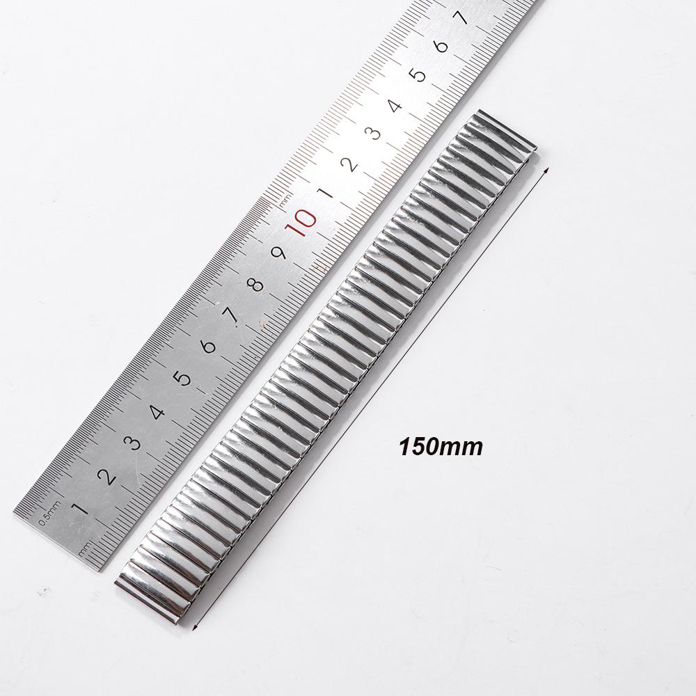Edelstahlband Elastisches Armband Metall Universal Uhrenarmbänder Ersatz Armband 12mm 14mm 16mm 18mm 20mm 22mm