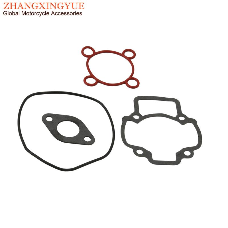 Scooter Cylinder Gasket Set For Piaggio Nrg Power Dd 50 Mc3 Purejet Zip Sp 50cc 100689070 2T Engine Parts