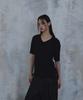 PARADIGMFILM [Ep.02] Fold-In Collar V-Neck Knit (Black)