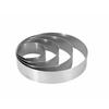 4/6/8 Inch Round Stainless Steel Cake Ring Baking Mold Biscuit Cutter English Muffin Ring DIY Tart Making Kitchen Basic Bakeware
