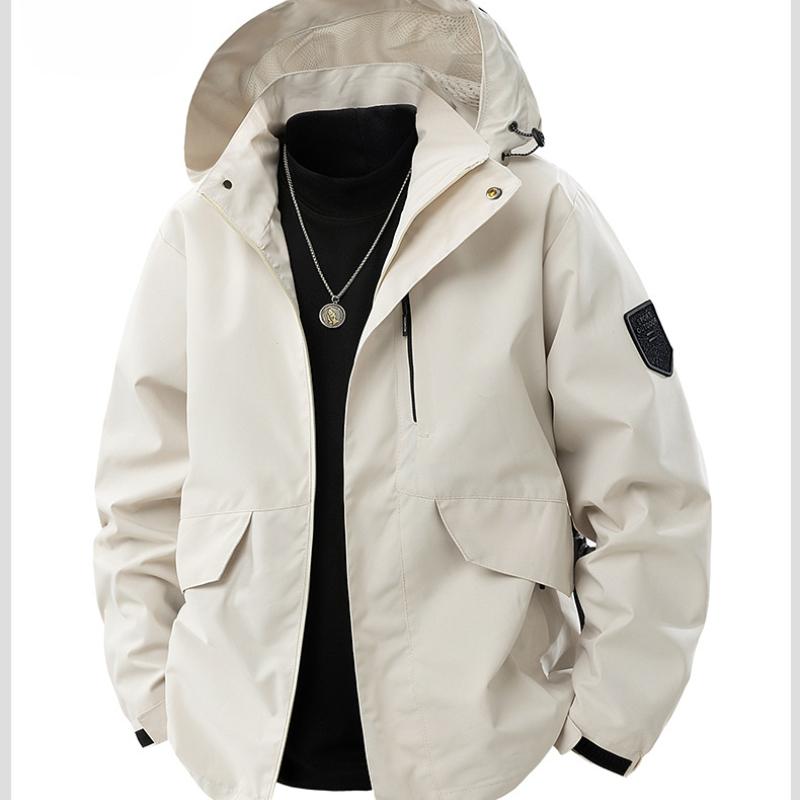 

Shock-up Jacket for Men and Women New Spring and Autumn Outdoor Windproof Jacket Super Beautiful American Hard Shell Hiking Suit 4XL