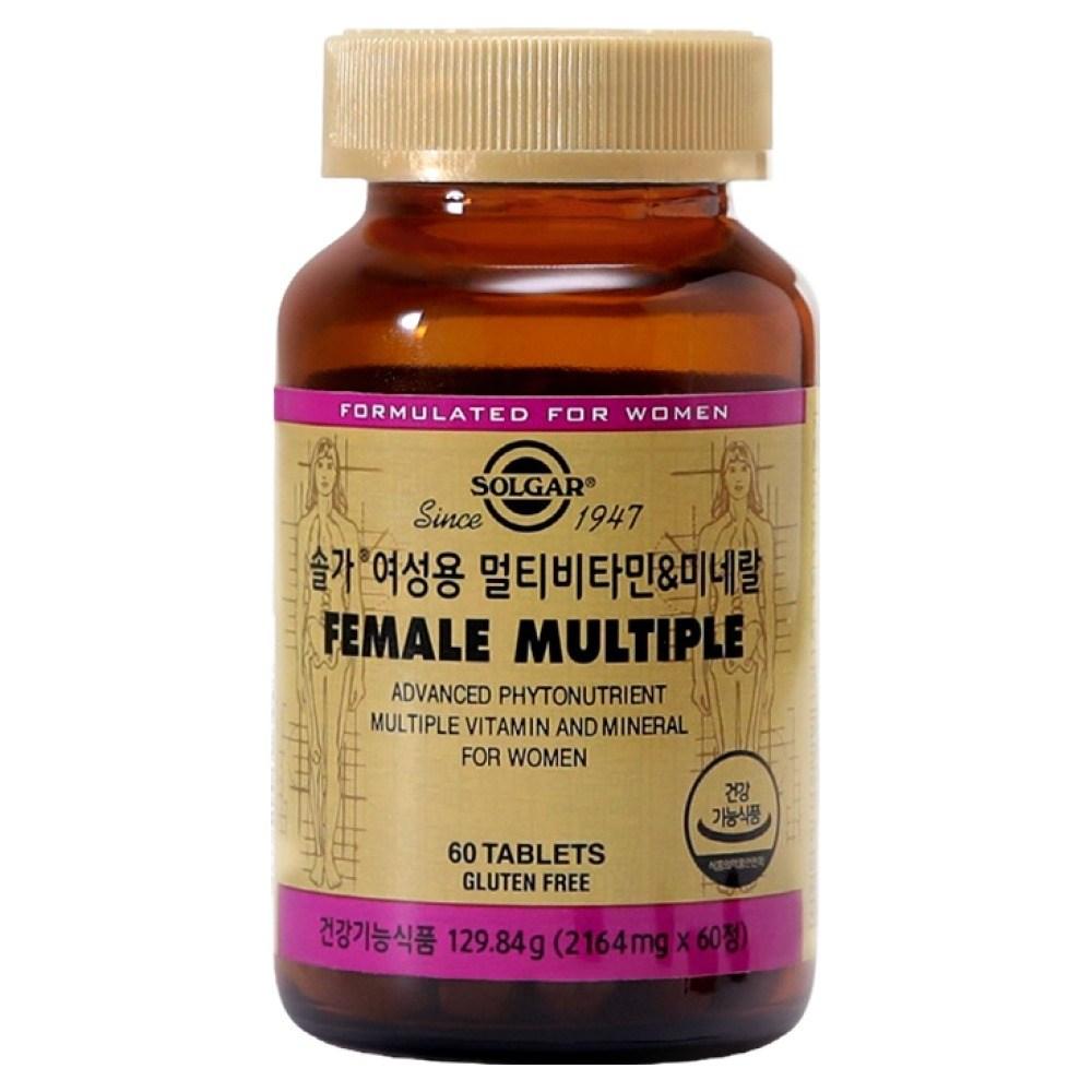 Solgar Women's Multivitamin & Mineral 60 Tablets 1 Pcs