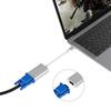 dodocool Aluminum Alloy USB C to VGA Adapter USB Type C Converter for MacBook   MacBook Pro   2017 iMac   Samsung