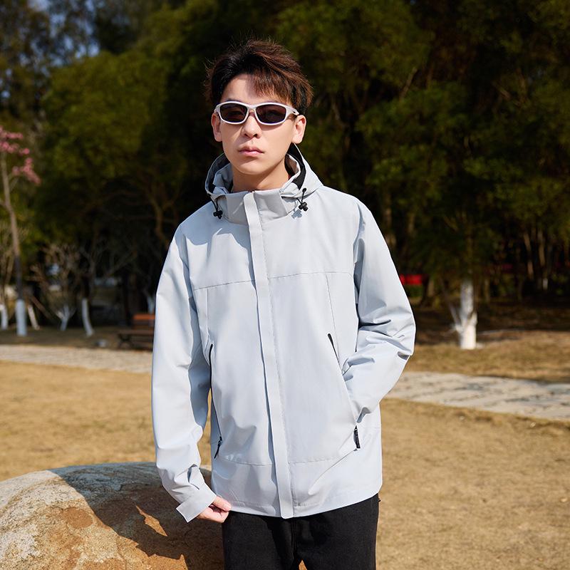 Men's and Women's Spring/Autumn Outdoor Waterproof Windbreaker