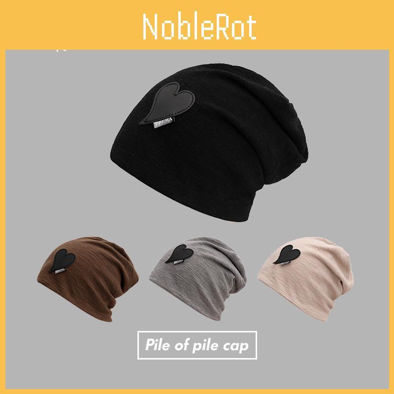 Womens Cotton Premium Beanie Fall Winter Geometric Pattern Warm Hat Knit