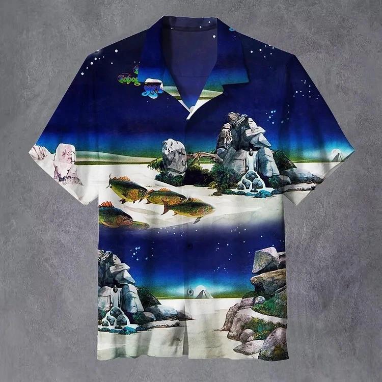 Yes Band The Ancient Giants Under the Sun Hawaiian Shirt A604 XXXXL