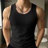 INCERUN Sommer Herre Rund Hals Ensfarget Sport Fritid Tanktopper Undertrøyer