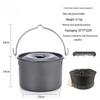 OLOEY Camping Hanging Non-Stick Pot