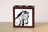 Mustang – Pen holder with a horse, desk organizer with a print | Art-Dog