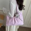 Vintage Pu Tote Bag Casual Students Purse 2026 New Large Capacity Shoulder Bag Polka Dot Zipper Commuting Handbag For Women
