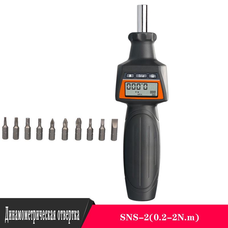 

SNS-8N.m Цифровой динамометрический ключ с ЖК-дисплеем, реверсивный динамометрический ключ, хранение данных в пиковом режиме с 10 битами