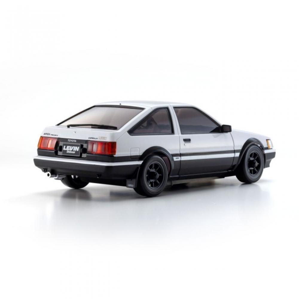 Kyosho Ma 020 Toyota Corolla Levin Ae86 White Black Readyset