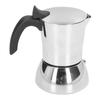 Moka Pot Food Grade Stainless Steel Compact Portable Convenient Practical Time Saving DIY Making