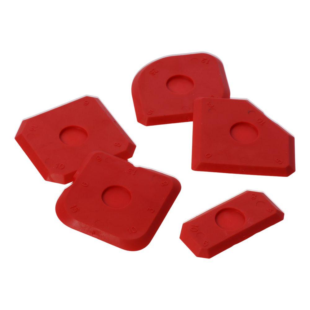 Red Caulking Tool Silicone Grouting Scraper Convenient Silicone Sealant Tool  Home