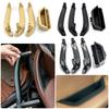 Black Beige Carbon Fiber Color Left Side Door Interior Inner Handle Pull Trim For BMW F25 F26 X3 X4 2011-2017 LH