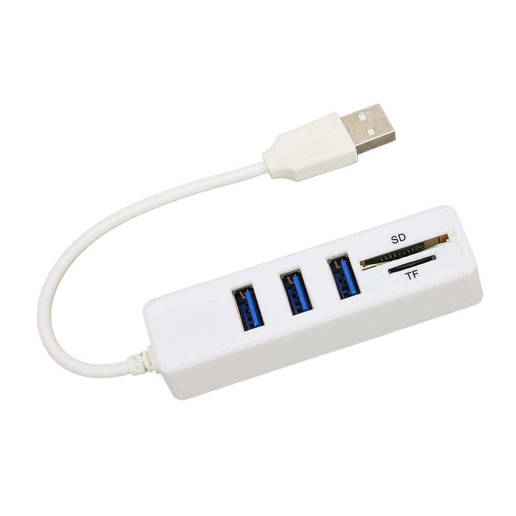 USB2.0 Hub Speicherkarten-Speicherkartenleser Hochgeschwindigkeitsübertragung Plug and Play Einfacher Zugriff USB