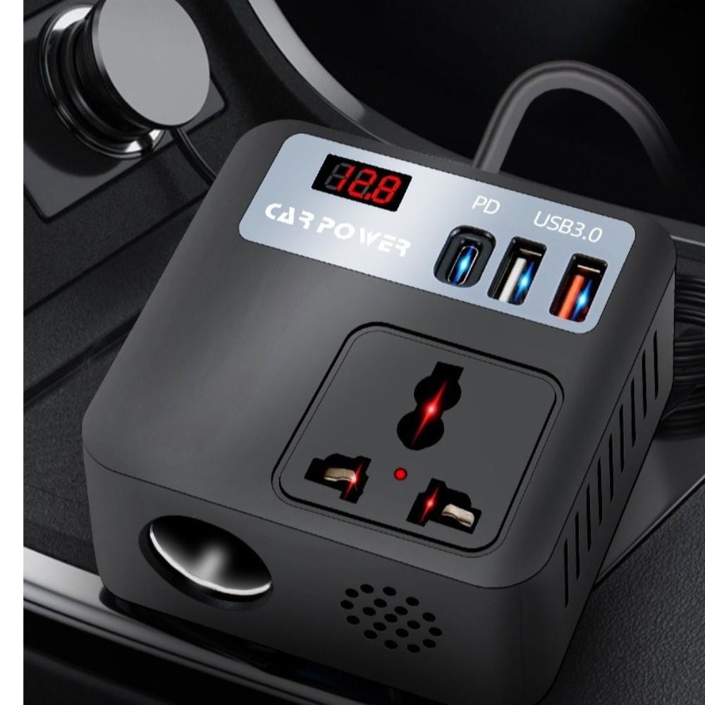 24V Car Power Inverter 150W Car Converter Adapter Multi-Function Power Inverter  Car