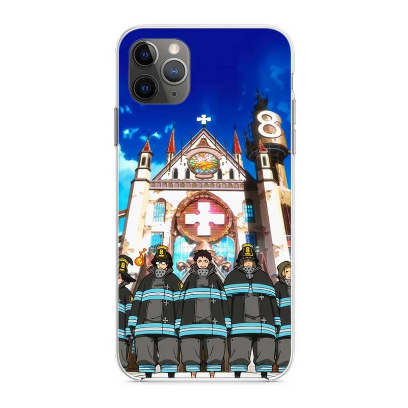 

Чехлы аниме FIRE FORCE для iPhone 11 7 5 6 XR 8 Чехлы для iPhone 8plus 6S plus XS max 5S 11pro XS Coque Прозрачный мягкий чехол из ТПУ iPhone SE2020
