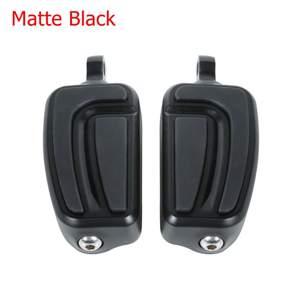 Motorcycle 10mm Mount Foot Rest Pegs For Harley Softail Dyna Glide Fat Boy Road King Sportster XL 883 1200