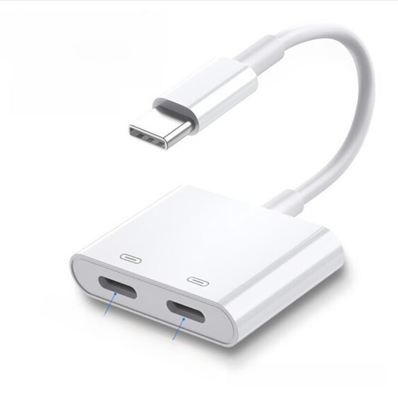 Type-C Headset Adapter: Dual Function for Charging and Audio Calls