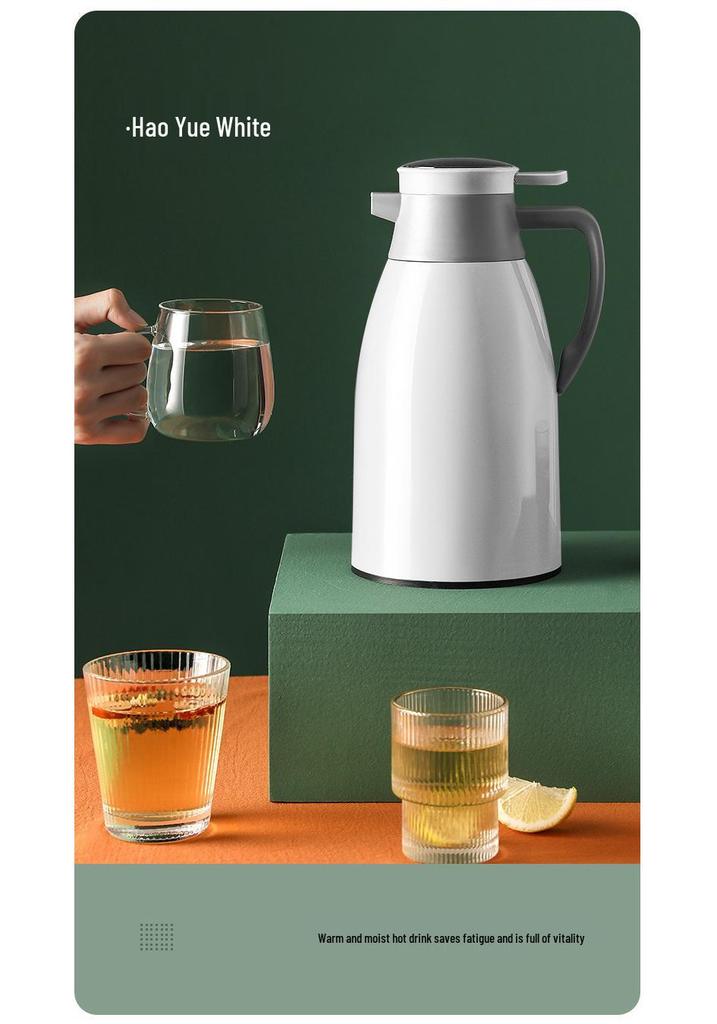 2026 Large Capacity Insulated Thermos Flask - Portable Home Heat Preservation Bottle