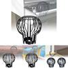 Leaf Guard Drain Strainer Outdoor Balcony Rainwater Protector Black Pp Material