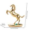 Rearing Horse Statue Polished Reflective for Collectors