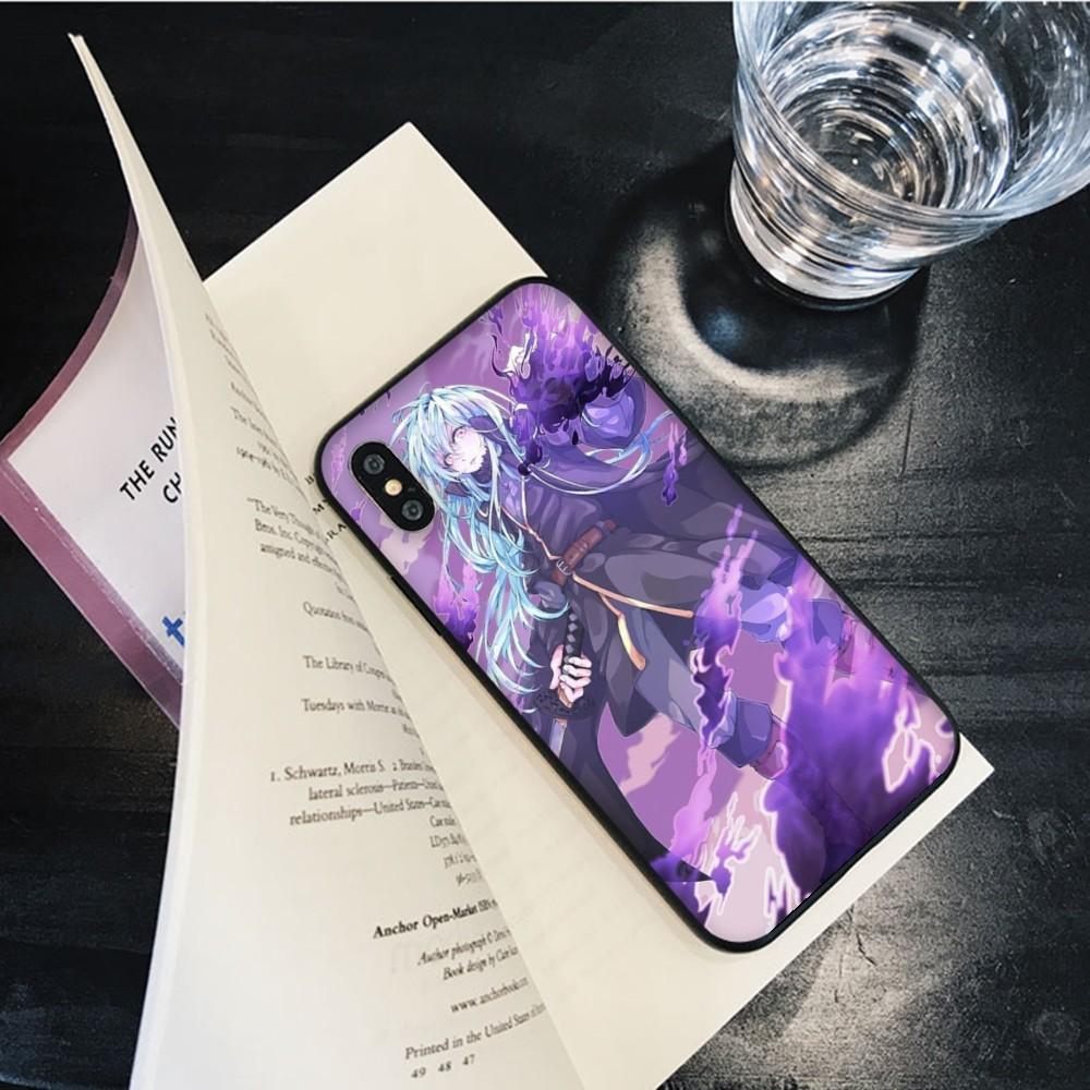 Rimuru Tempest Phone Case for iPhone 8 7 6 6S Plus X SE 2020 XR XS 14 11 12 13 Mini Pro Max Mobile Case