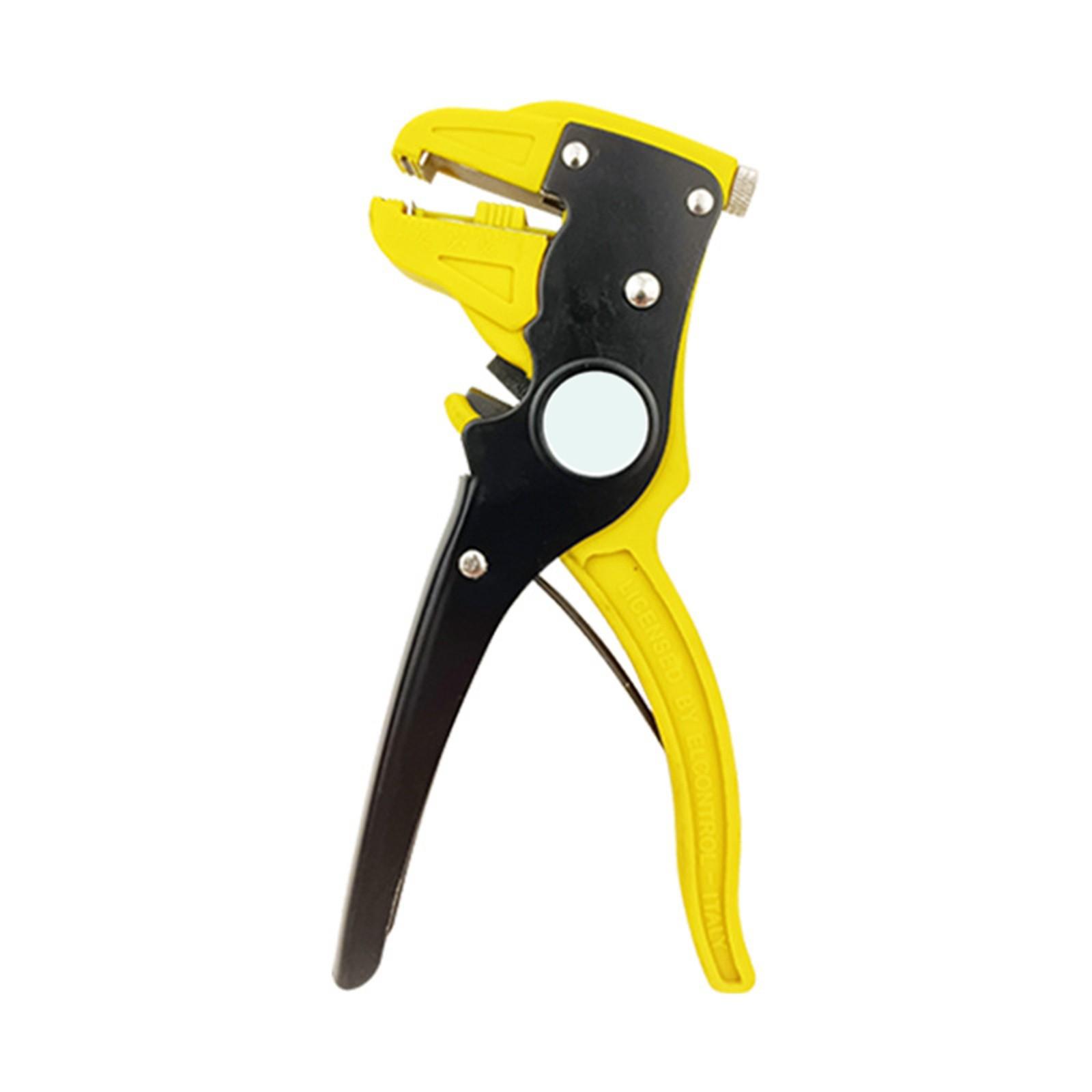 

Инструмент для зачистки проводов, саморегулирующийся инструмент для зачистки проводов, многофункциональный инструмент для зачистки проводов, обжимные клещи, кусачки для кабеля, автоматический инструмент для зачистки проводов и резак 2 в 1 One Size жёлтый