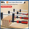 6inch F-Shaped Adjustable Bar Clamps, Throat Depth 2.5 Inches, Drop Forged Steel F Clamps For Welding, Woodworking