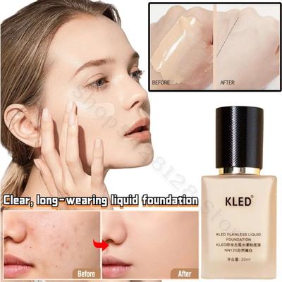 Base Corretora Kled Oil Control Leve, não pegajosa, base de manutenção de maquiagem para pele mista oleosa, 1 peça, 01 NN120 Calor Natural