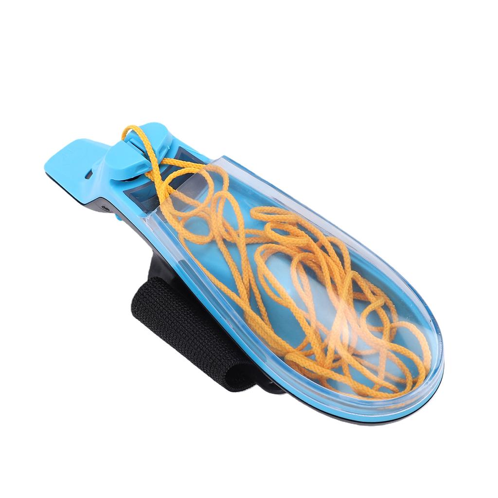 Glow In The Dark Rope Launcher Luminous Auto Rewind String Toy for Parks Classrooms Game Parties Road Trips