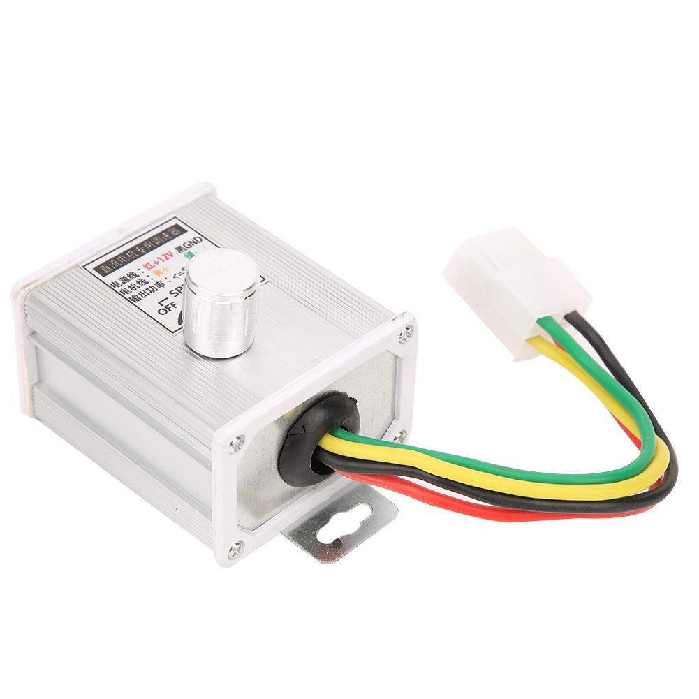 Metall 12V 500W Hochwertiger Gleichstrommotor mit Regler Stabile Leistung