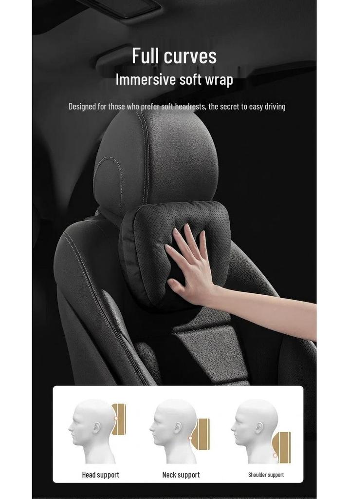 Maybach/Tesla Li Auto Neck & Lumbar Support Pillow - Comfort Car Accessories