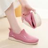 European and American Shallow Mouth Rain Shoes Female Internet Celebrity Fashion Low-top Short Tube Non-slip Waterproof Shoes Kitchen Work Rubber Shoe