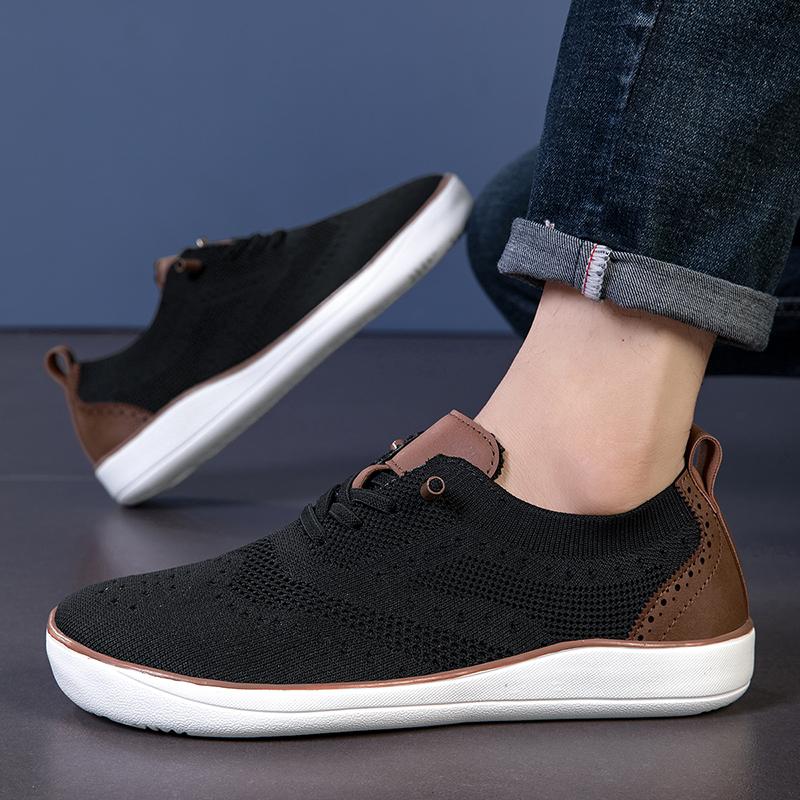 Fashion Men's wide shoes, large size casual shoes, suitable for people with fat feet wide feet, soft and light walking shoes
