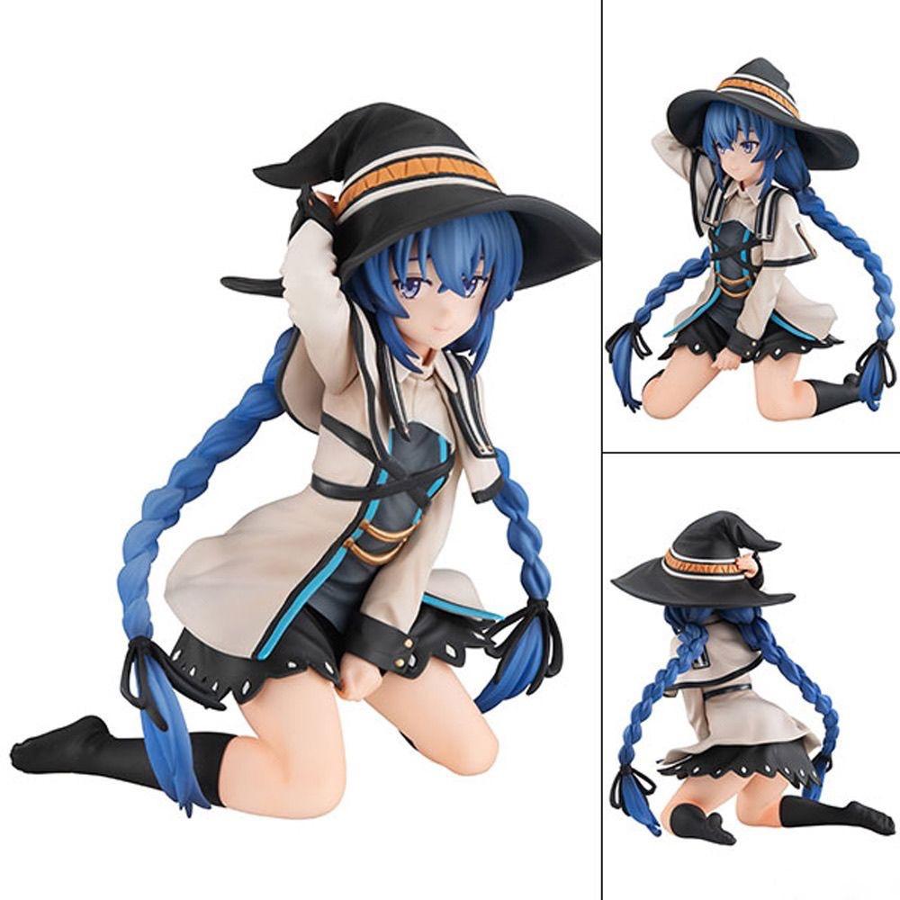 Hot 9cm Mushoku Tensei Ii Jobless Reincarnation Eris Greyrat Roxy Migurdia Kneeling Pose Anime Figure Desktop Decor Collect Gift No Box