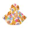 MIKI HOUSE Cold Weather Animal Made in Baby Boys and One Size Fits All Cloak/Poncho, Outerwear, Protection, Design, Japan, Clothes, Girls, (70-90cm),