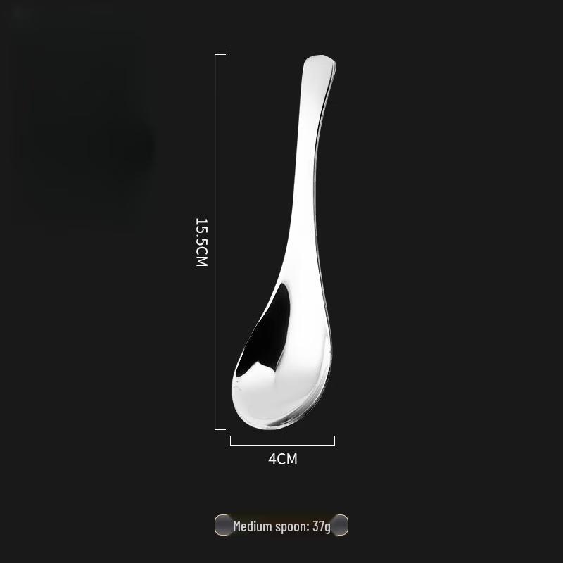 

Ru Han European Style Thickened Stainless Steel Soup Spoon