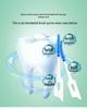 Interdental Cleaning Toothbrushes - 150 Pieces Soft Rubber Floss Picks for Adults & Kids