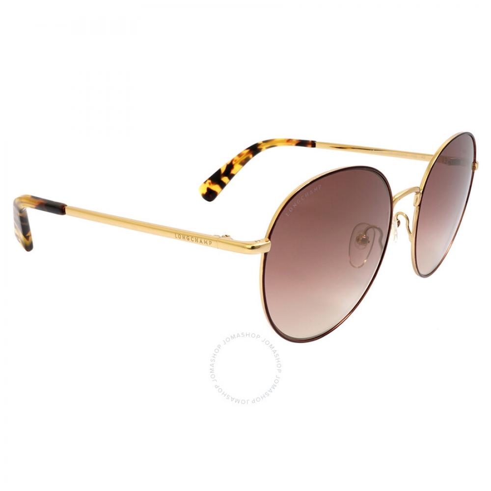 

Longchamp Brown Round Ladies Sunglasses LO101S 715 56